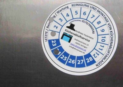 Vertrauenssiegel für Ihre Küchenabluftanlage